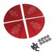 thumbnail image 1 of Juego de mordazas Cole, herramientas de carpintería, sujeción práctica para torneado de cuencos de aluminio Rojo, 1 of 9