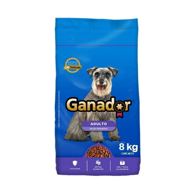 Alimento para Perro Ganador Adulto Razas Pequeñas 8 kg