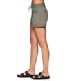 thumbnail image 5 of Avalanche Women's Ribbed Stretch Woven Casual Hiking Short With Pockets, 5 of 5