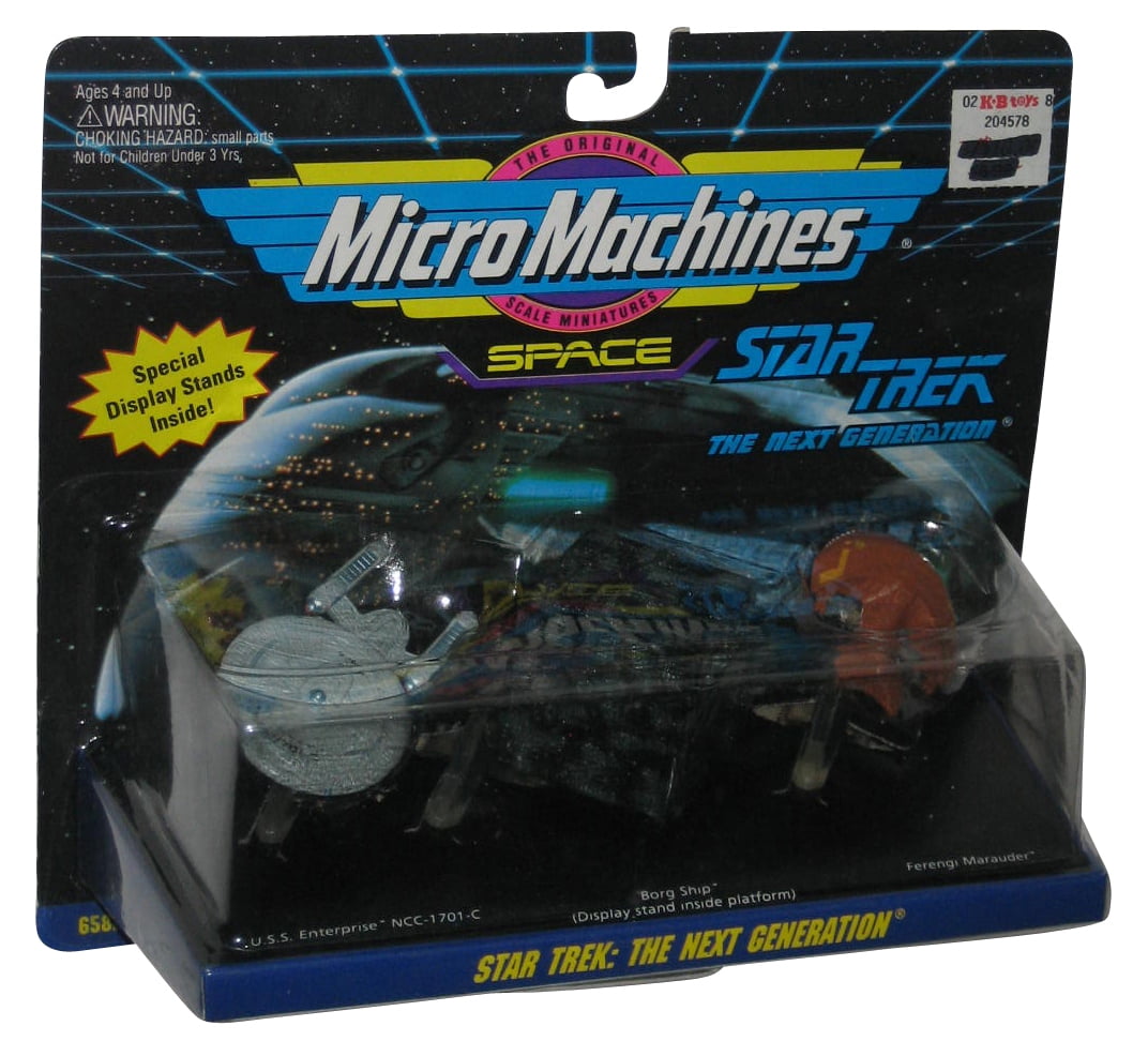 Star Trek Next Generation (1993) Micro Machines Toy Set (USS