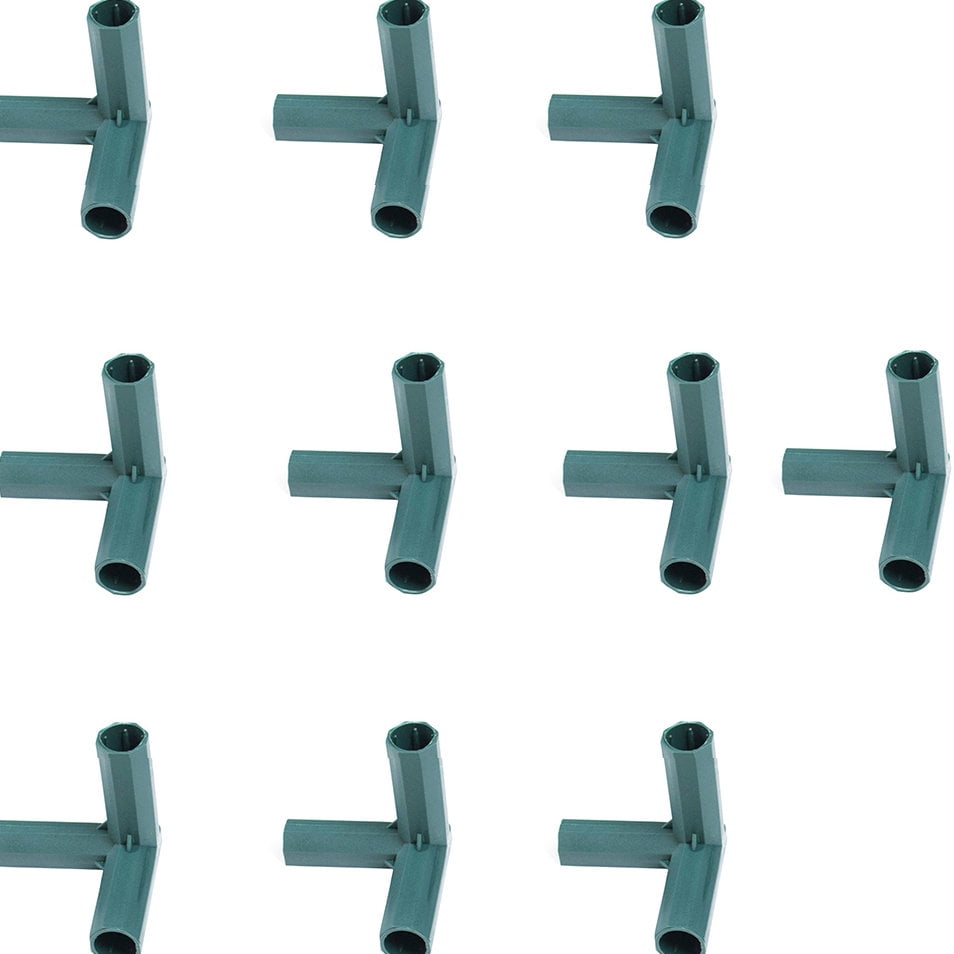 Gardening Post Joint Plastic Connector Pillar Tee Accessories Frame
