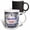 Multicolor, variant on 3drose, Image of Hurricane with True Message, 11oz Magic Transforming Mug