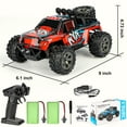 thumbnail image 6 of VKFVKF Remote Control Car, RC Car for Kids, RC Monster Truck with Lights & Headlights,All Terrain Off Road Vehicle, Gift for Boys/Girls Age 3+, 6 of 8