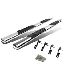 DNA Motoring For 99-16 F250 F350 Super Duty Extended/Super Cab 5" Chrome Side Step Nerf Bar Running Boards