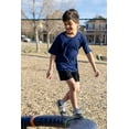 thumbnail image 4 of No Limbits Adaptive Boy's Navy Moisture Wicking Sensory Friendly T-Shirt, 4 of 7