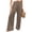 Brown #033, variant on Womens Baggy Barrel Pants Casual Polka Dot Wide Leg Palazzo Pants | High Elastic Waist, Loose Fit, Trendy Printed Pants, Side Pockets, Streetwear, Going Out, Trousers with Pockets, 2XL