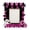 C, variant on F Wooden Halloween Fence Photo Frame, Ghost Pumpkin Small Picture Frame With Adhesive Dots F