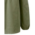 thumbnail image 4 of Gomelly Women T Shirt Solid Color T-shirt Loose Tee Ladies Casual Loungewear Pullover Long Sleeve Tunic Blouse Military Green M, 4 of 6