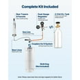 thumbnail image 4 of VEVOR Kegerator à Bière, Distributeur de Bière en Fût Commercial à Robinet Unique pour Système D, Réfrigérateur avec Étagères, Peut Contenir 1 Sixième Fût, Réservoir de CO2 de 2,5 Lb, 92 L, 4 of 9