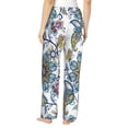 thumbnail image 3 of Fotbe Flowers and Butterflies Women's Pajama Pants,Sleepwear Pants,Pj Bottoms Drawstring And Pockets-XX-Large, 3 of 9