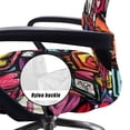 thumbnail image 5 of ZIATUBLES Computer Office Chair Cover Stretch Doodle Heart Printed Removable Chair Protector Slipcover with Elastic Band Washable Soft Universal Rotating Chair Cover, S, 5 of 7