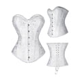 thumbnail image 1 of YouLoveIt Women Sexy Corset Push Up Shapewear Overbust Corset Bustier Bridal Dress Shapewear Waist Training Corset, 1 of 7