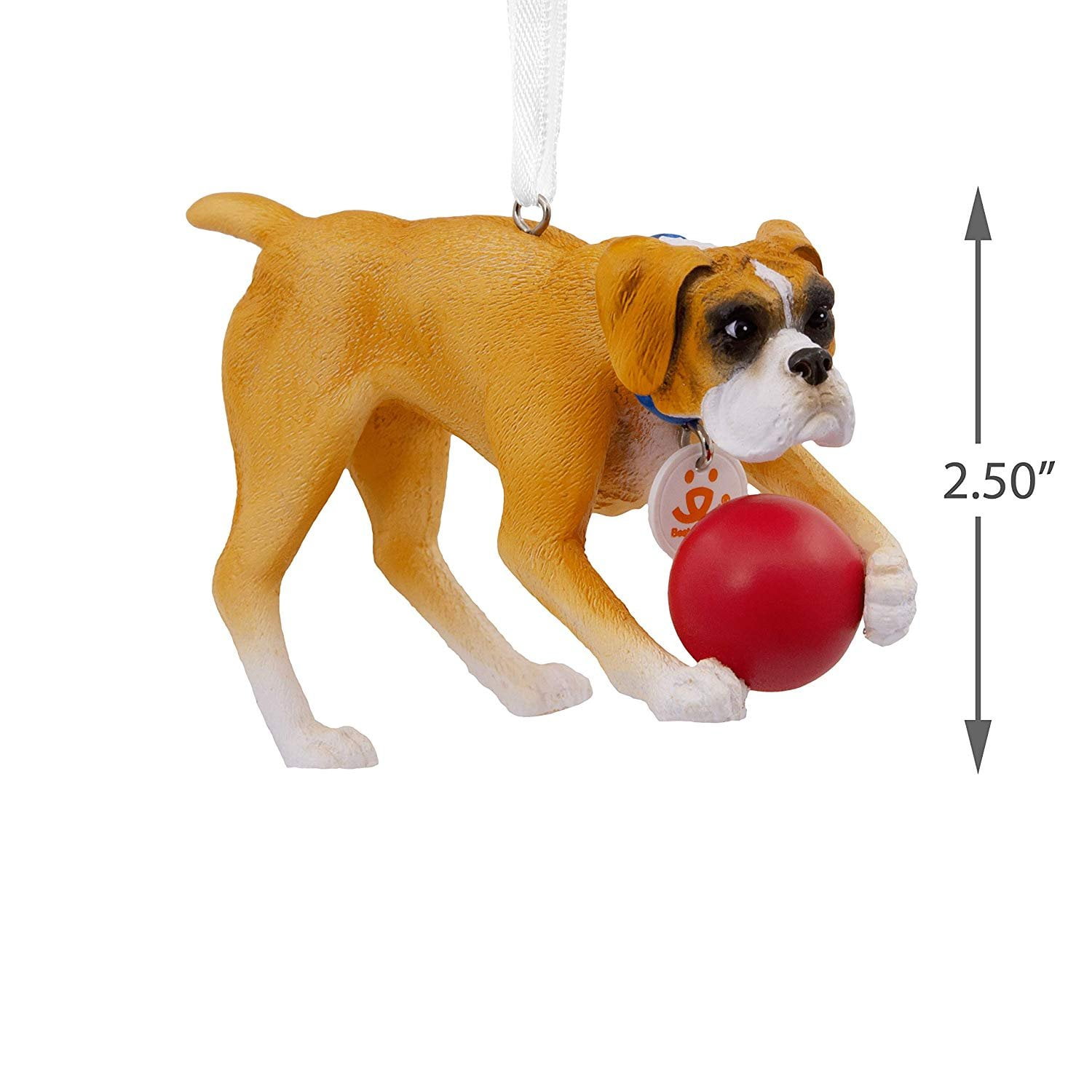 Hallmark Christmas Ornaments Boxer Dog Ornament Walmart Com