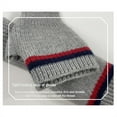 thumbnail image 4 of FYEGRE Winter Knitted Scarf Hat Gloves Set Complete Warm Ensemble for Cold Weather Grey One Size, 4 of 7