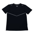 thumbnail image 1 of Playera Athletic Works para Caballero Cuello Redondo Manga Corta Estampado Dry Fit Azul Marino Talla CH, 1 of 4