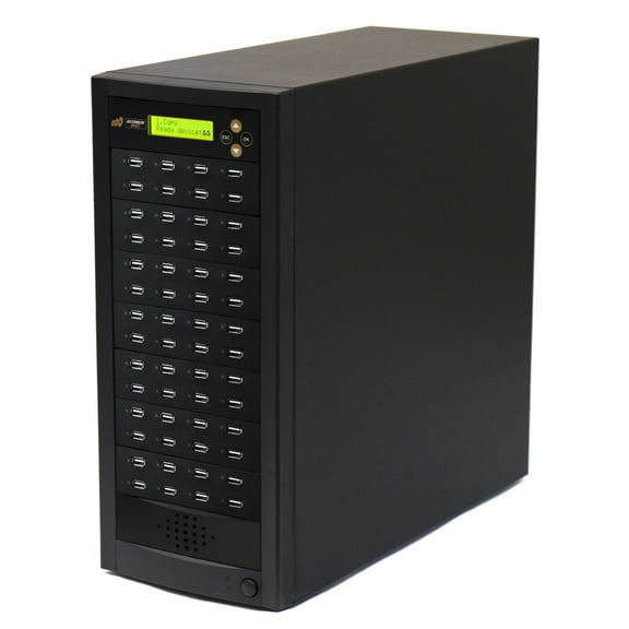Acumen Disc 1 to 55 USB Drive Duplicator - Multiple Flash Memory Copier / SSD / External Hard Drive Clone (Up to 35mbps)  Sanitizer (DoD Compliant) - AD55-USB