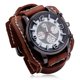 thumbnail image 3 of Pulsera de cuero vintage de anciano personalizada con forma de payaso punk, 3 of 5