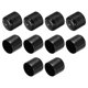 thumbnail image 1 of Uxcell 10 piezas Tapones de goma 31 mm (1.2") ID Cubierta redonda de tapón de rosca Protectores negros, 1 of 4