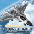 BM22 F-22 RC Airplane, 4CH EPP Foam Fighter Jet with 6G/3D Mode, One ...
