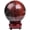 African Bloodstone, variant on JIC Gem Natural Yellow Egg Yolk Stone Crystal Ball Sphere 7-8cm Healing Crystal Gemstone Ball Chakra Meditation Reiki Decorative Ball