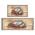 thumbnail image 1 of Vintage Chef Kitchen Food Kitchen Mat Set Of 2,Kitchen Rugs Mats with Dirty Resistance,washable,water Proof,kitchen Rugs and Mats 17.7x24+17.7x48inch, 1 of 7