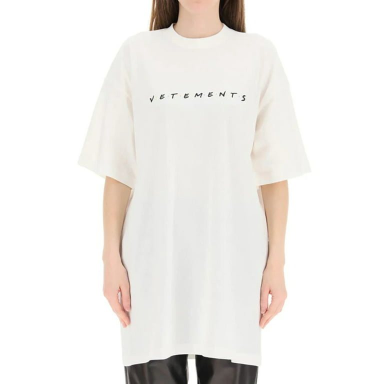 Vetements Unisex 'Friends' Cotton T-Shirt White - Walmart.com