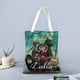 thumbnail image 2 of Dalia y el Libro Rojo Bolso de tela con estampado de lienzo para mujer, bolsa de compras reutilizable y estética, con cremallera interior, regalo para mujer,40*40cm., 2 of 6