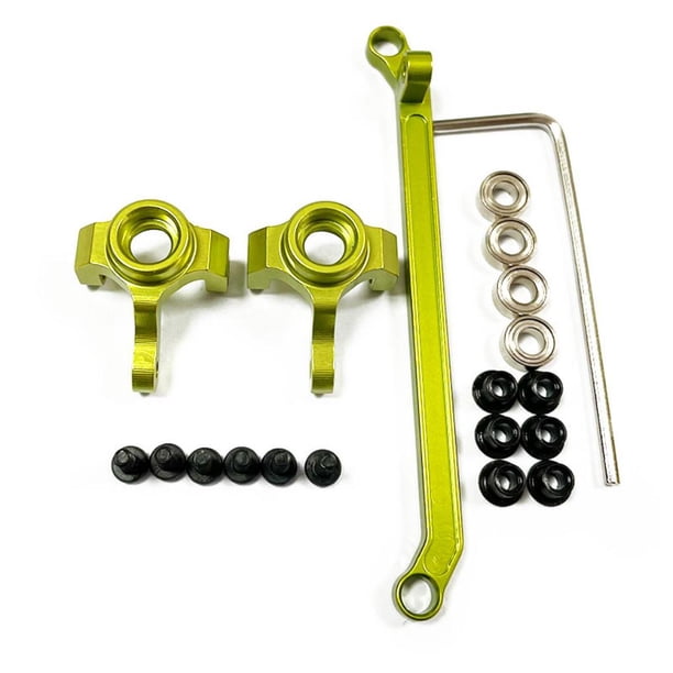 Vogacara RCGOFFLOW Varilla de Enlace de Dirección Coche RC 1/16 XMYKC01CM Verde