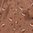thumbnail image 6 of CAUYDY Baby Boy Gift Newborn Clothes Preemie Long Sleeve Bodysuit Infant Boys Sleepers Fall Winter Toddler Romper Pajamas 0-3M 6-9M 12-18M Brown for Sizes 0-3 Months, 6 of 7