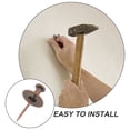 thumbnail image 3 of IDEANATEGRATE 20Ud Push Pins De Cinc Para Colgar Resistente Color Oro Rosa, 3 of 7