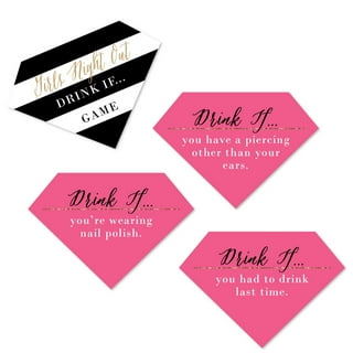 Girls Night Out - DIY Bachelorette Party Wrapper Favors - Set of 15