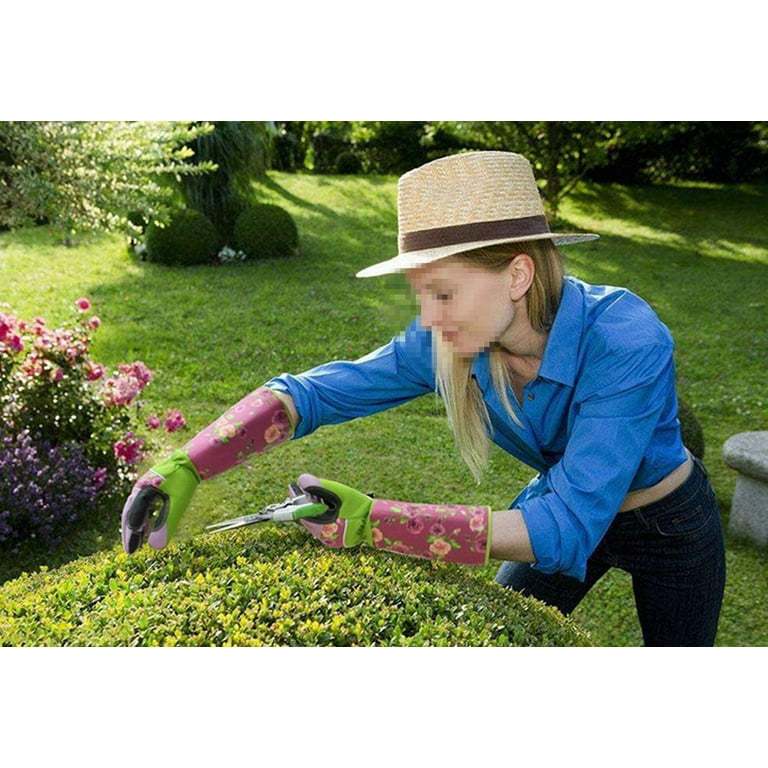 EIMELI For Men and Women Long Sleeve Gardening Gloves Pruning
