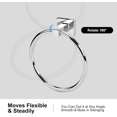thumbnail image 3 of Pieces Matte Bathroom Hardware Accessories Set Hand Towel Bar Set Toilet Paper Holder Towel Ring Towel Rack Set Matte for Bathroom, 3 of 7