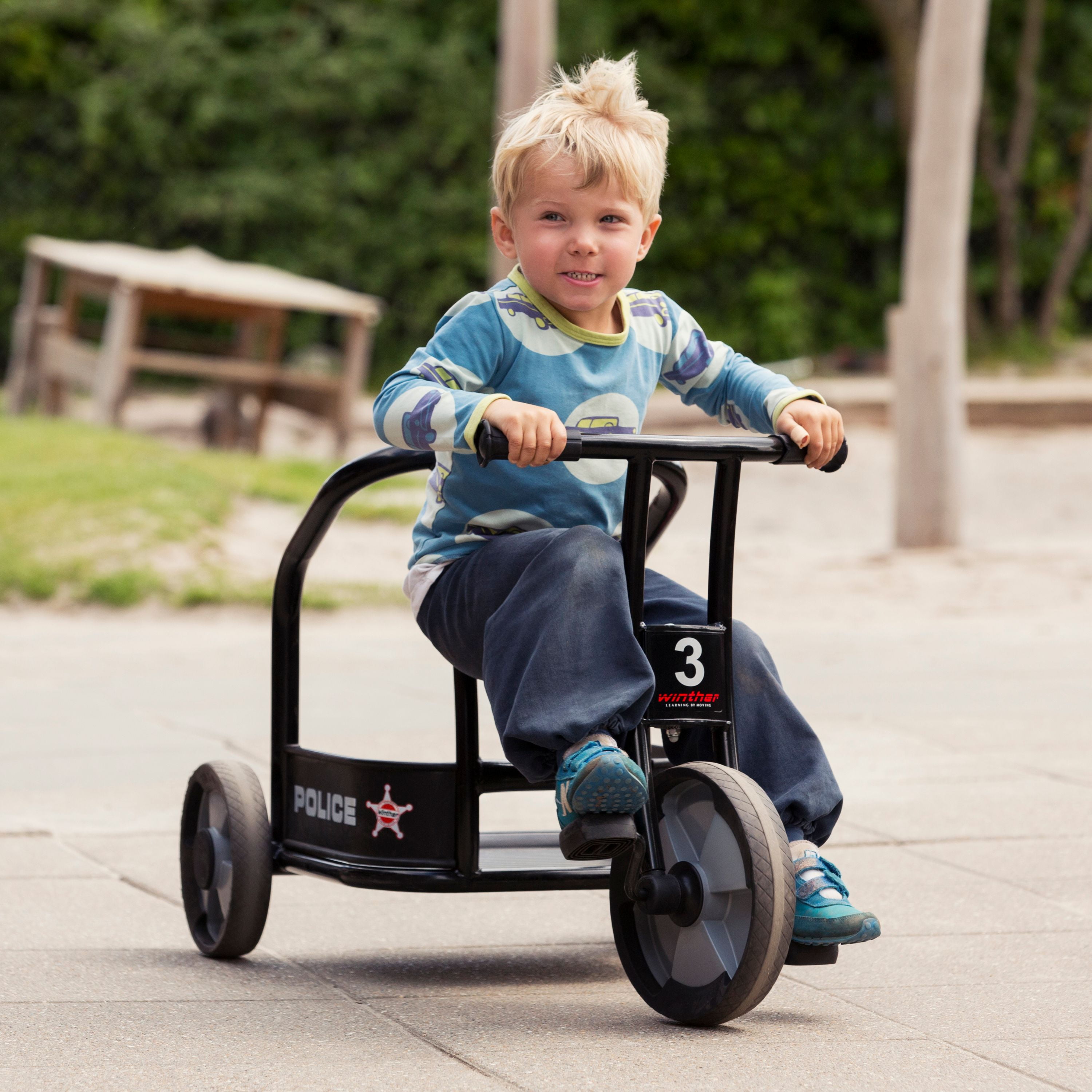 police tricycle