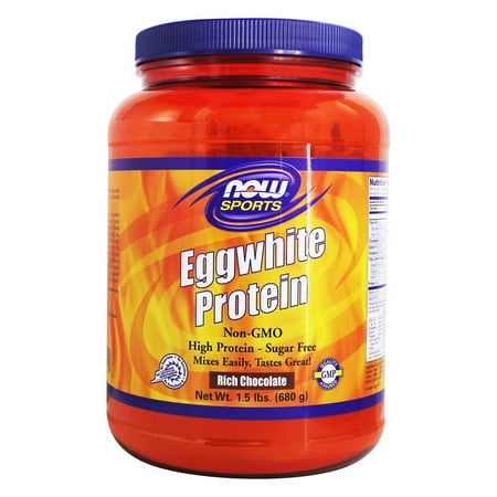 NOW Foods - Eggwhite Protein Rich Chocolate - 1.5