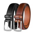 thumbnail image 1 of Vestido de piel Belt MILORDE para hombre, paquete de 2 unidades, 100% piel de vacuno, 1 of 7