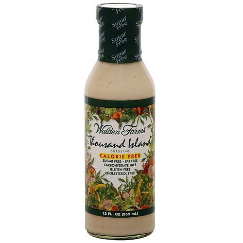 Walden Farms Thousand Island Dressing 12 Oz Pack Of 6 Walmart Com