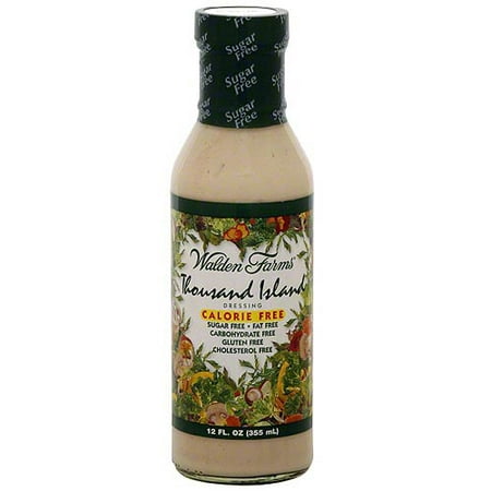 Walden Farms Thousand Island Dressing, 12 oz (Pack of