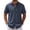 Dark Blue, variant on JoveMarine Mens Short Sleeve Button Down Shirts Breathable Fabric Casual Everyday Comfort Top,Black L