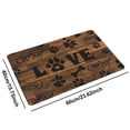 thumbnail image 3 of Linnome Pet Feeding Mat Diatomite Ultra Water Absorbent Anti-Spill Anti-Slip Rectangular Placemat for Dog Cat Food Water Bowl Floor Protection 15.74x23.62in, 3 of 9