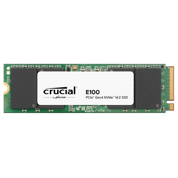 SSD Crucial E100 480 GB M.2 NVMe PCIe Gen4 4700 MB/s