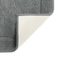 thumbnail image 2 of Mainstays Soft Touch Charcoal Polyester Tufted 2-Piece Bath Rug Set, 20" x 30" & 17" x 24", 2 of 5