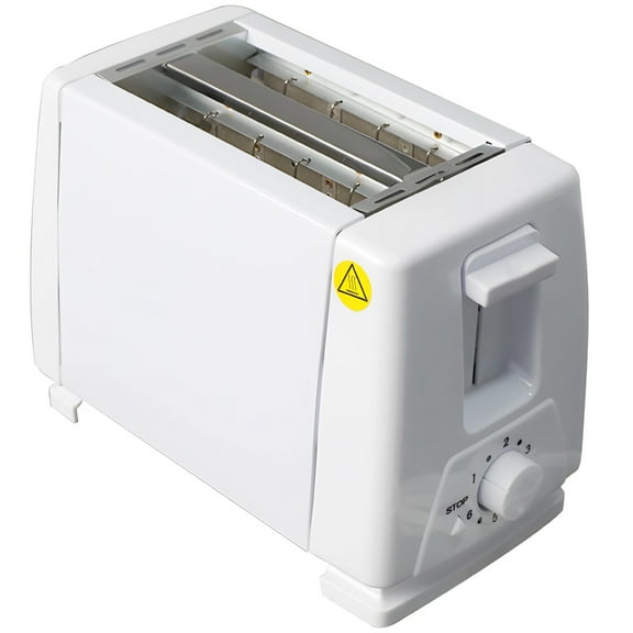 Wide Slot Toaster, Stainless Steel Toaster for Home Use, 2-Slice Toasting, Adjustable Temperature Control, Auto Pop-Up, Button Operation, Easy-to-Clean, US Plug