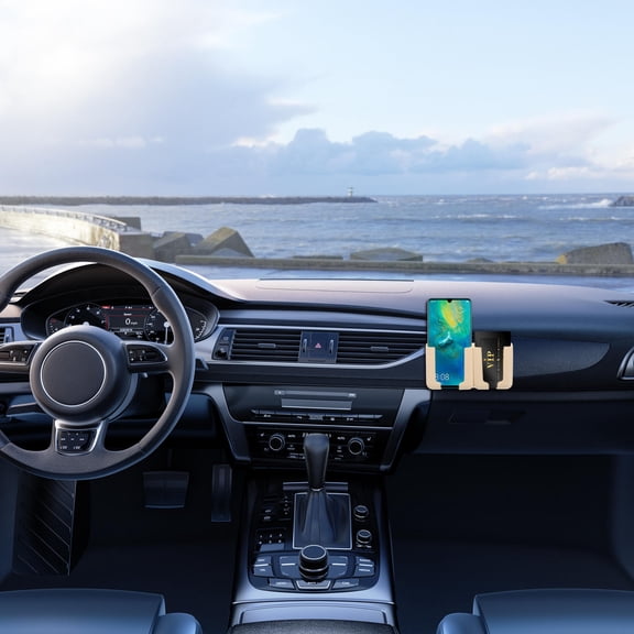 OUNONA Universal Car Phone Holder Dashboard Mount Car Phone Holder Dashboard Mount Sticky Phone Holder Cell Phone Holder For Car