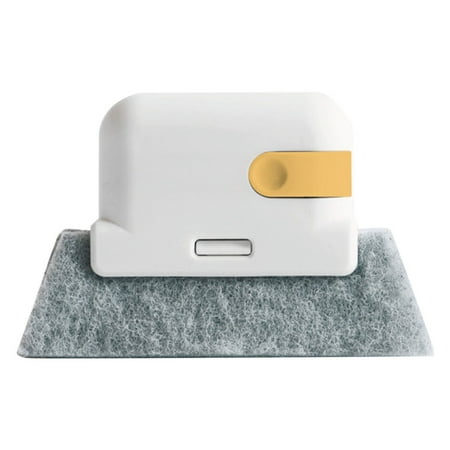 

Hhdxre Window Dead End Groove Corner Cleaning Brush Recess Clean Tool for Sliding Door(Ginger)