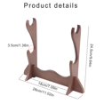 thumbnail image 5 of Piccolo Stand Stand Flute Show Stand Flute Holder Organizer Flute Display Stand Flute Clarinet Rack Wood Clarinet Stand, 5 of 9