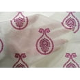 thumbnail image 5 of oneOone Cotton Silk Dark Magenta Fabric Block Craft Projects Decor Fabric Printed By The Yard 42 Inch Wide, 5 of 5