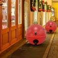 thumbnail image 6 of HomeDM 60cm/23.6" Large Inflatable Christmas Balls Red Xmas Ornaments Balls Christmas Decorations for Front Door Yard Holiday Wedding Party, 6 of 6