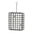 thumbnail image 3 of Birds Choice Black Alloy Steel Suet and Seed Block Cage Feeder for Woodpeckers, 3 of 6