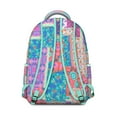 thumbnail image 4 of Nordic Style Adjustable Strap School Backpack for Student, Waterproof and Scratch-Resistant, Featuring Earthy Aesthetic Floral Design, Perfect for School, Camping, and Gym Sessions, 4 of 6